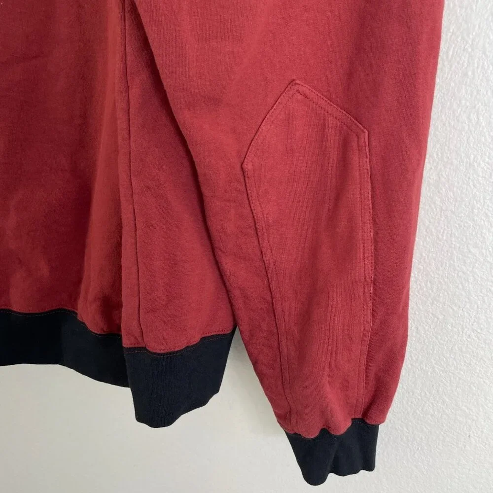 NEW American Giant Mens XL Fleece Bomber Jacket Full Zip‎ Up